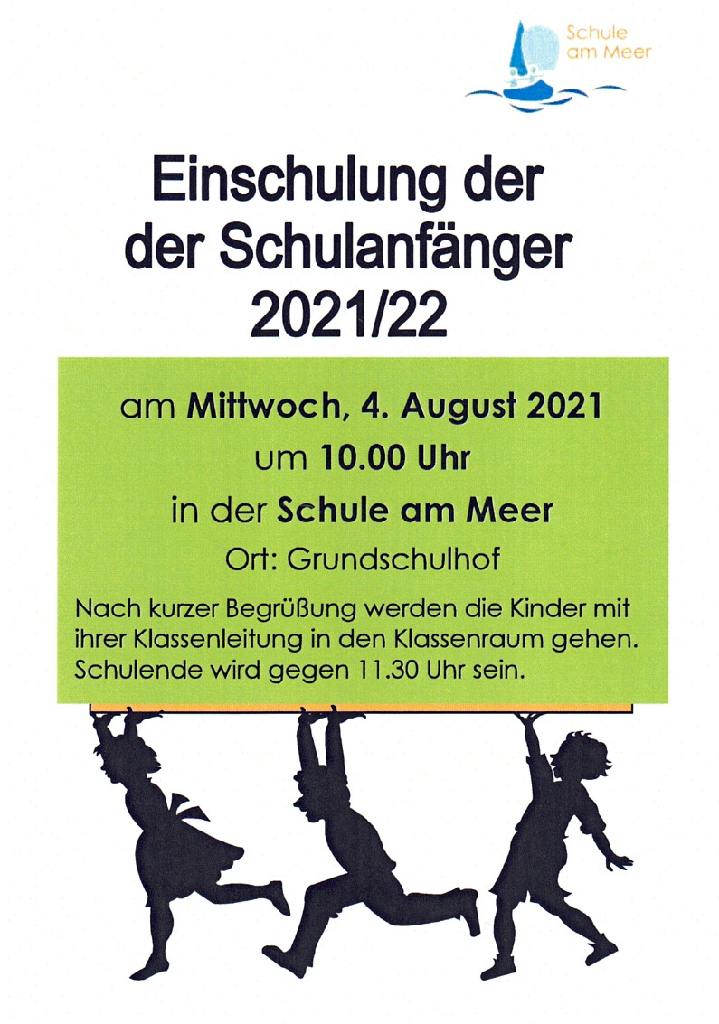 Einschulung 1. Klasse