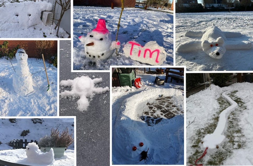 Schneefiguren